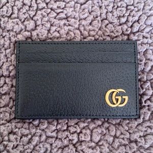 Black Gucci Card Holder